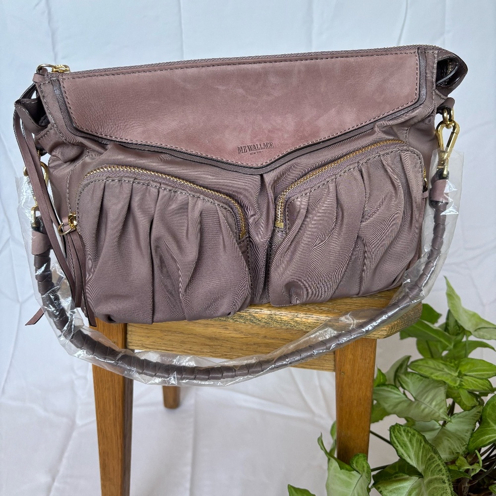 MZ Wallace - Taupe Thompson Bag
